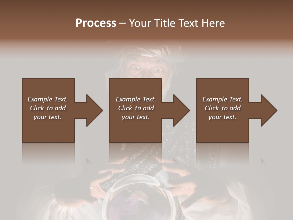 Clairvoyant Gypsy Prognosticator PowerPoint Template