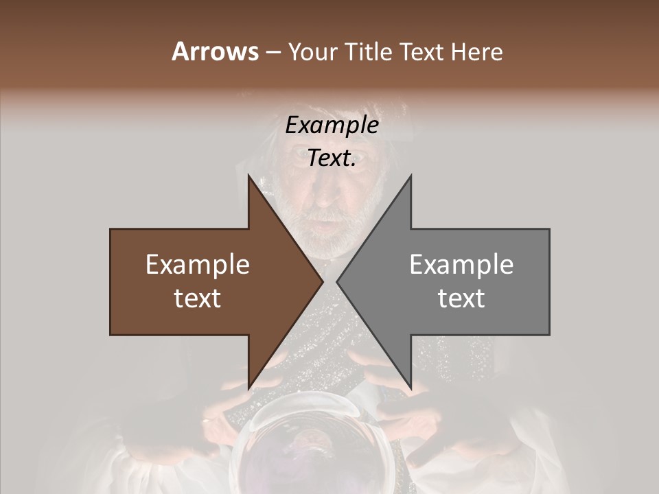 Clairvoyant Gypsy Prognosticator PowerPoint Template