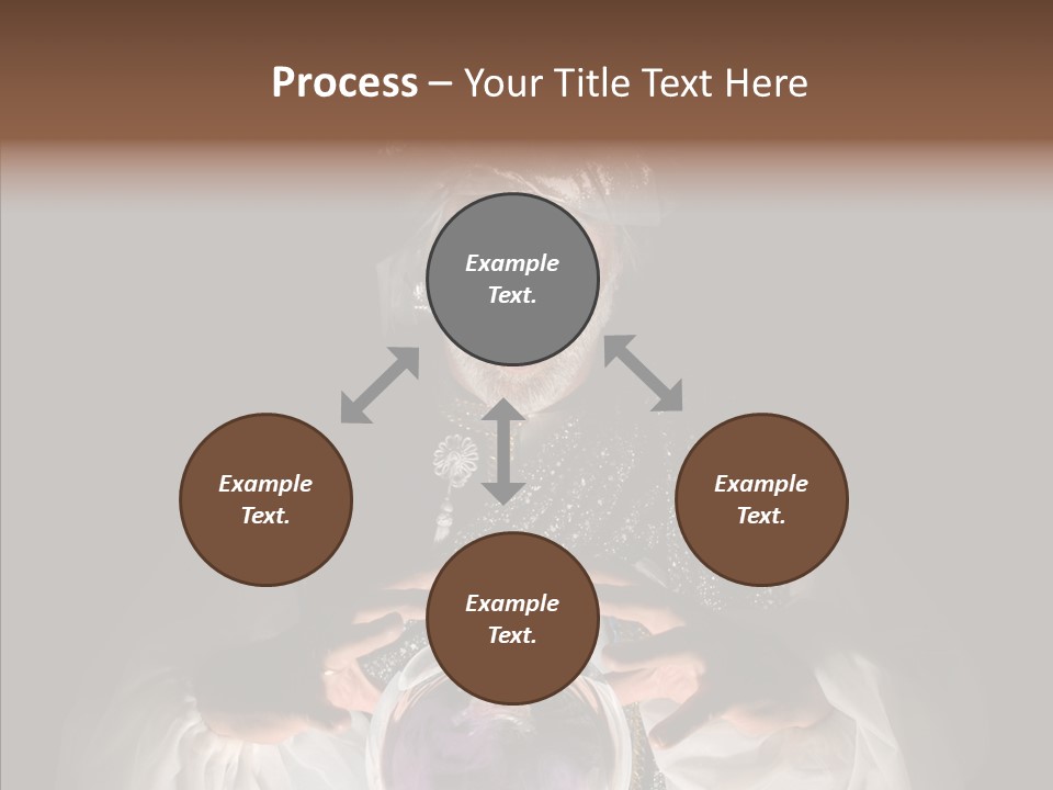 Clairvoyant Gypsy Prognosticator PowerPoint Template