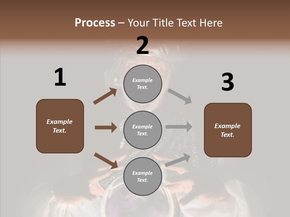 Clairvoyant Gypsy Prognosticator PowerPoint Template