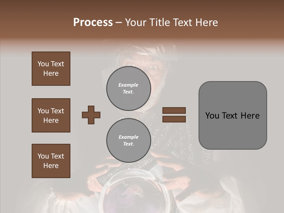 Clairvoyant Gypsy Prognosticator PowerPoint Template