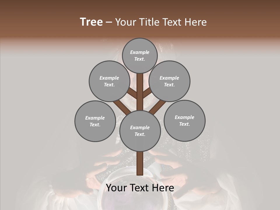 Clairvoyant Gypsy Prognosticator PowerPoint Template