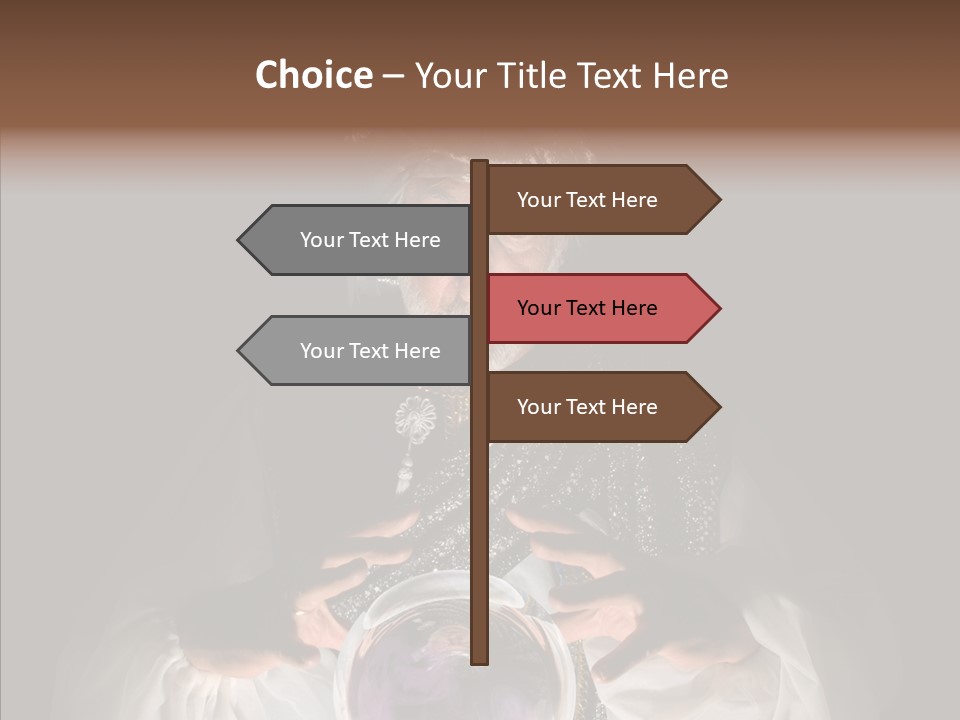 Clairvoyant Gypsy Prognosticator PowerPoint Template