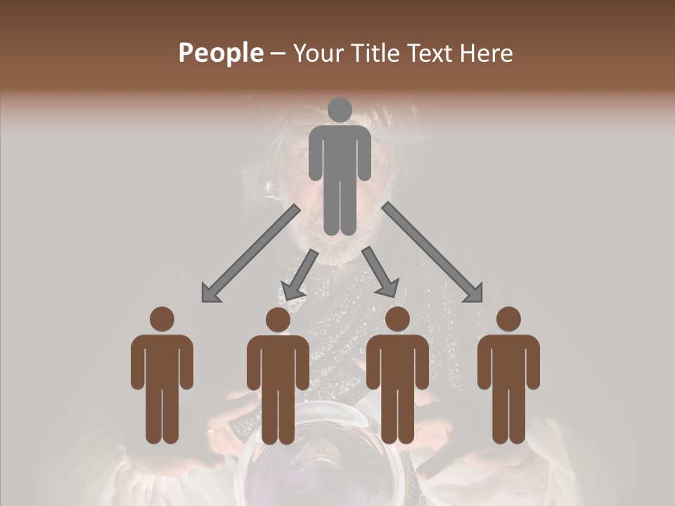 Clairvoyant Gypsy Prognosticator PowerPoint Template