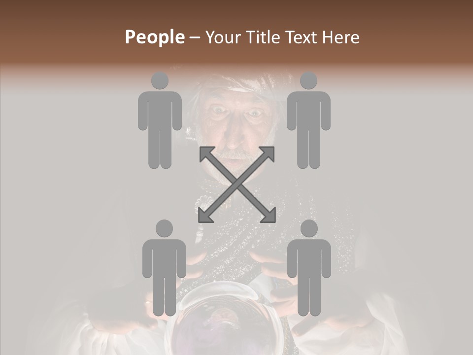 Clairvoyant Gypsy Prognosticator PowerPoint Template