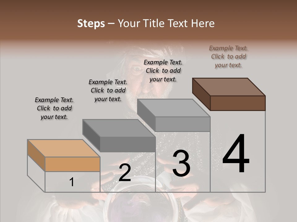 Clairvoyant Gypsy Prognosticator PowerPoint Template