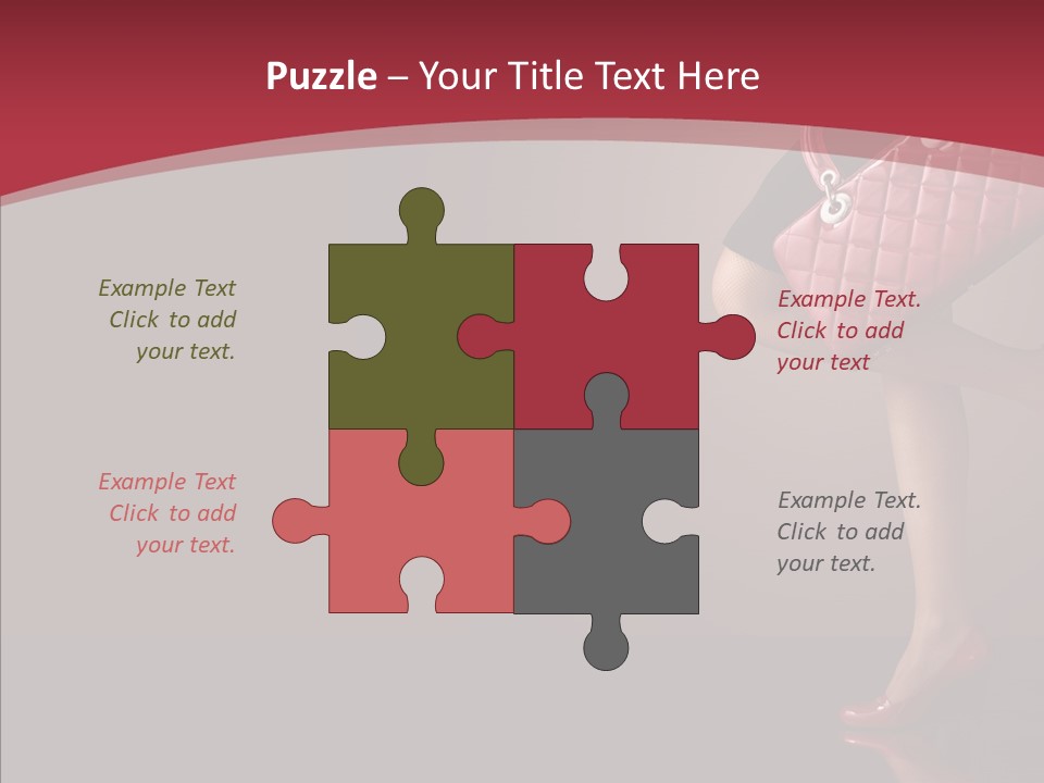 Lady Woman Expensive PowerPoint Template