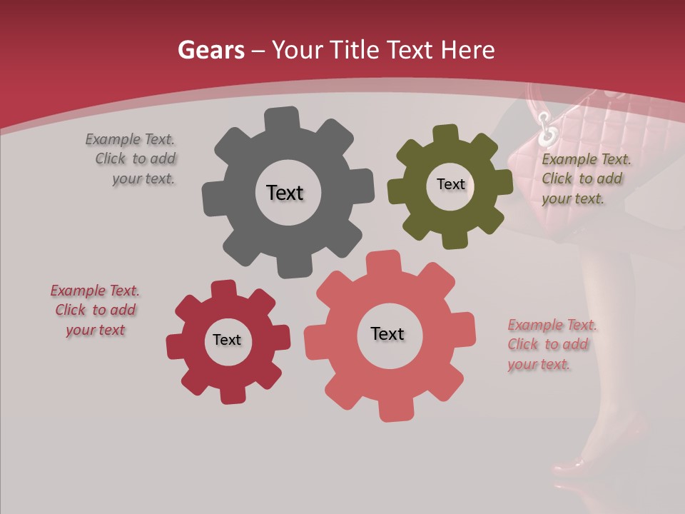 Lady Woman Expensive PowerPoint Template