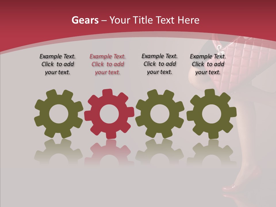 Lady Woman Expensive PowerPoint Template