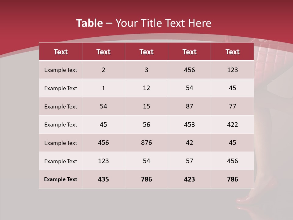 Lady Woman Expensive PowerPoint Template