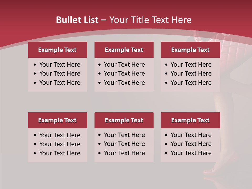 Lady Woman Expensive PowerPoint Template