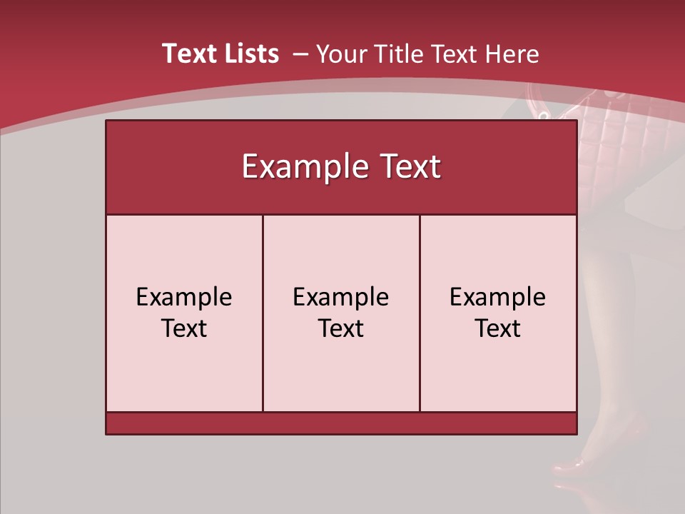 Lady Woman Expensive PowerPoint Template