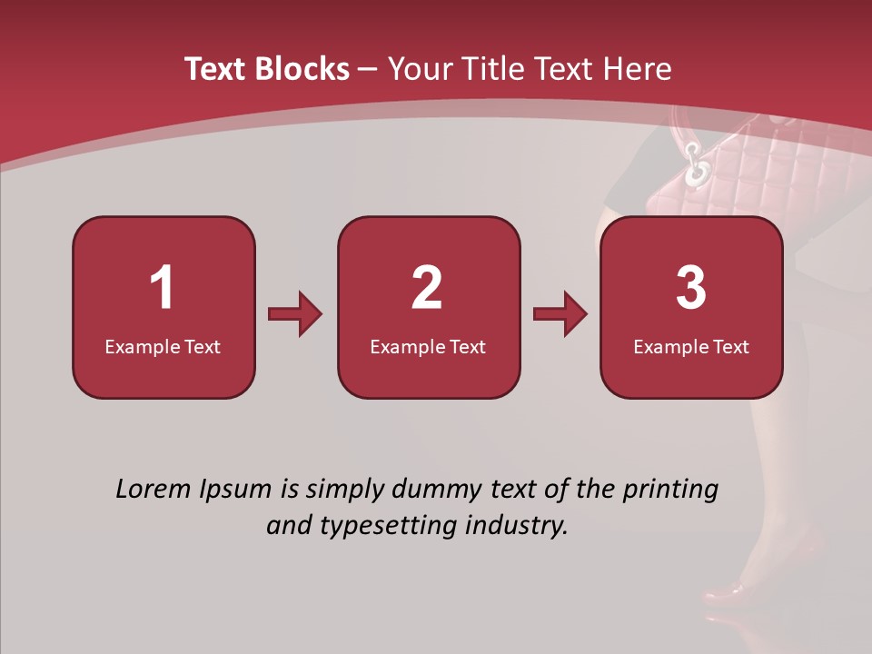 Lady Woman Expensive PowerPoint Template