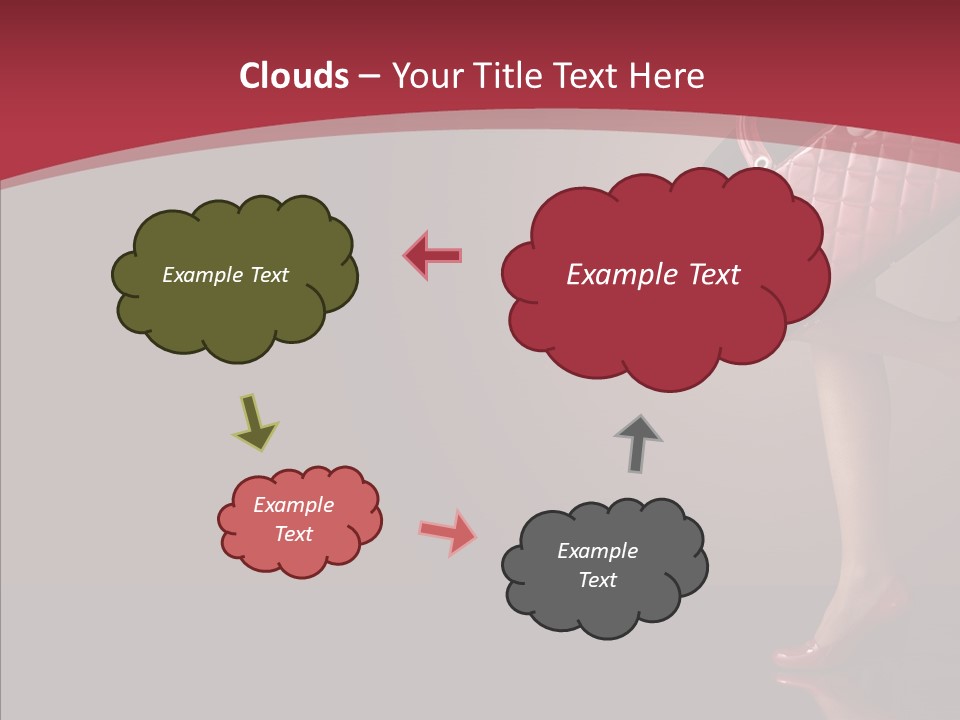 Lady Woman Expensive PowerPoint Template