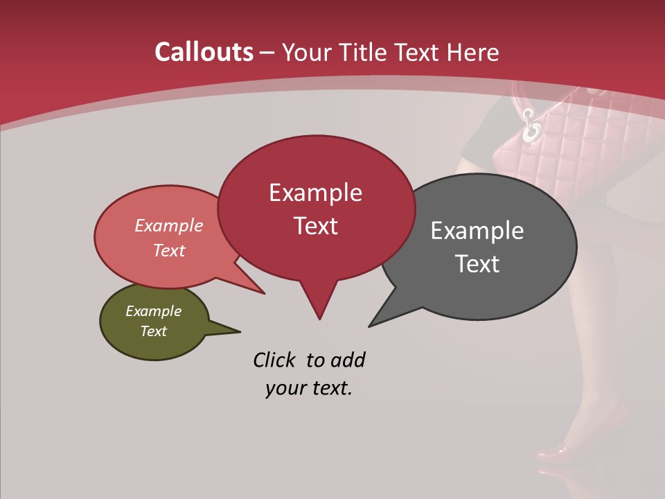 Lady Woman Expensive PowerPoint Template