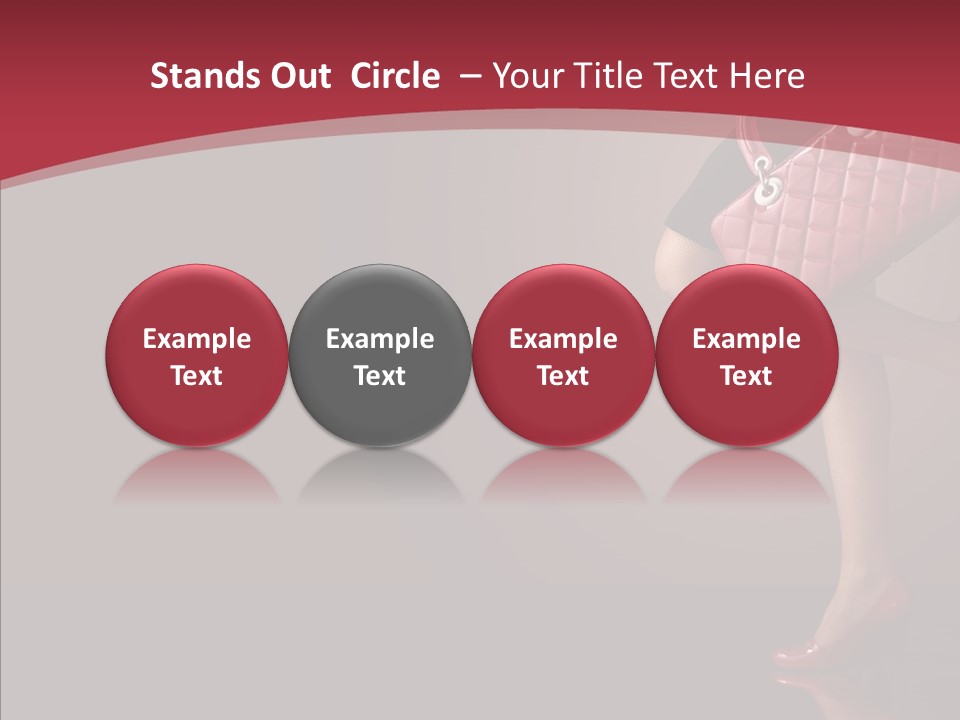 Lady Woman Expensive PowerPoint Template