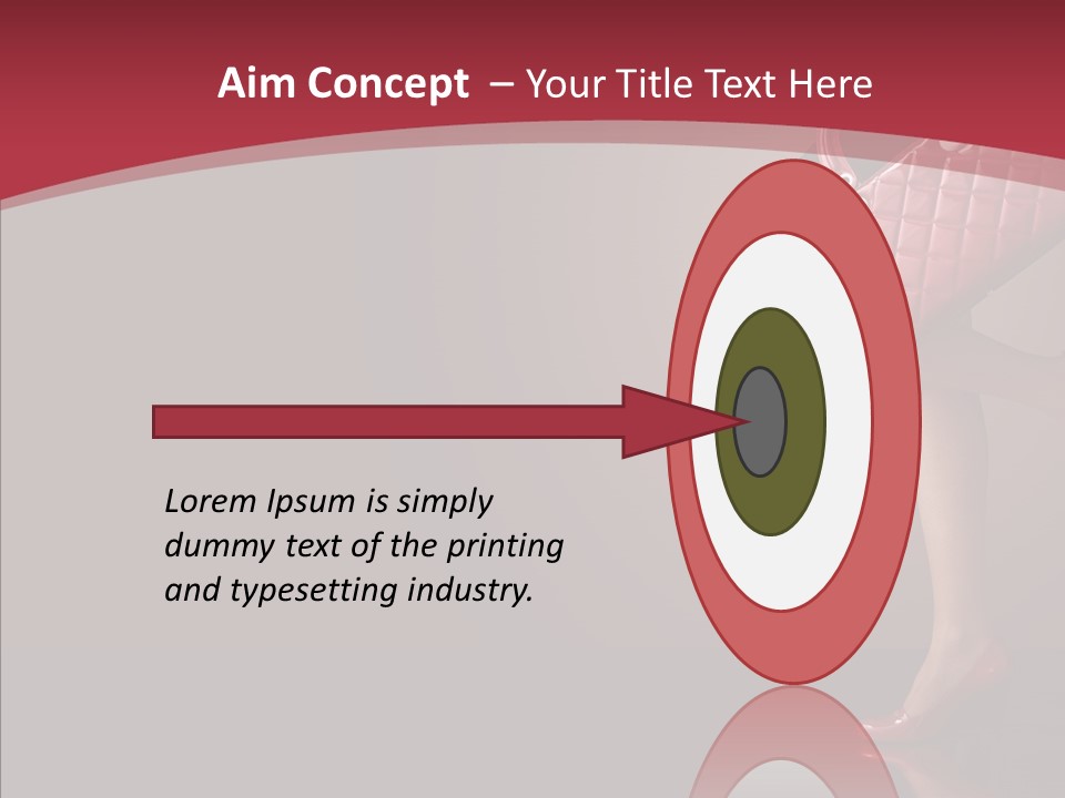 Lady Woman Expensive PowerPoint Template