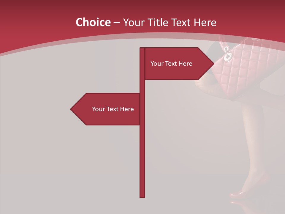 Lady Woman Expensive PowerPoint Template