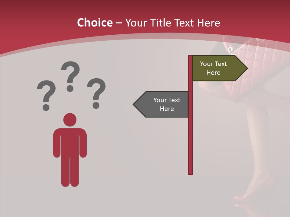 Lady Woman Expensive PowerPoint Template