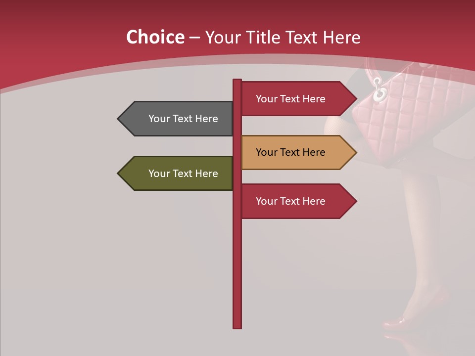 Lady Woman Expensive PowerPoint Template