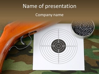 Box Air Bullet PowerPoint Template