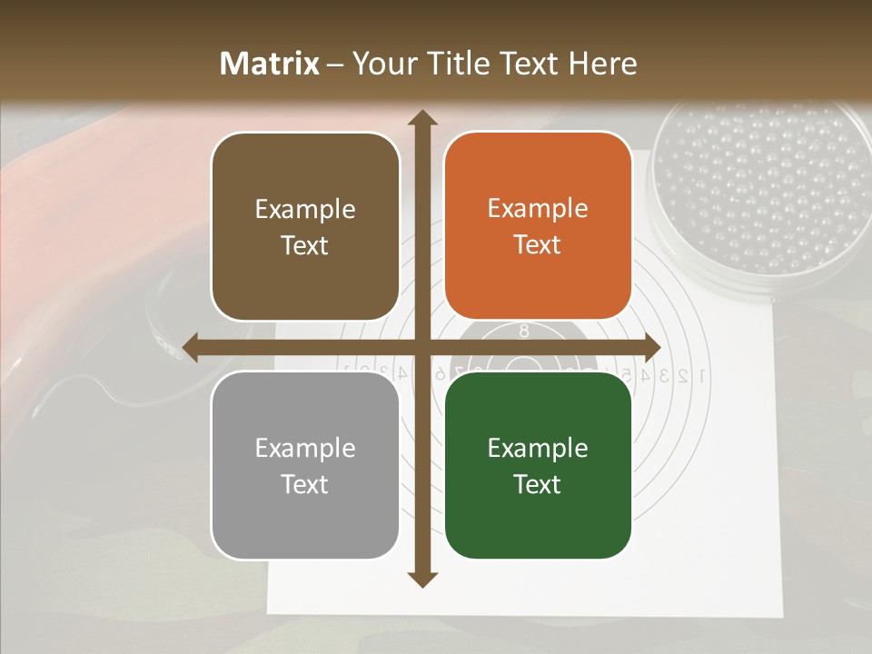 Box Air Bullet PowerPoint Template