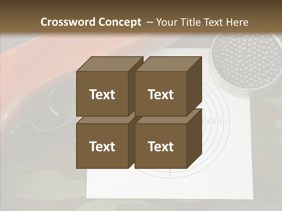 Box Air Bullet PowerPoint Template