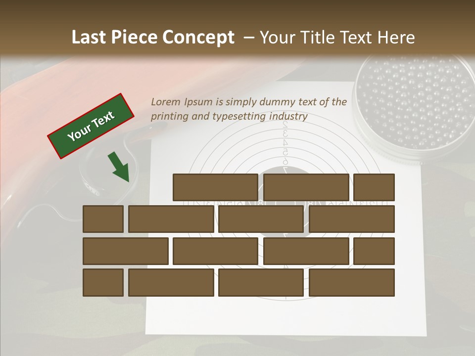 Box Air Bullet PowerPoint Template