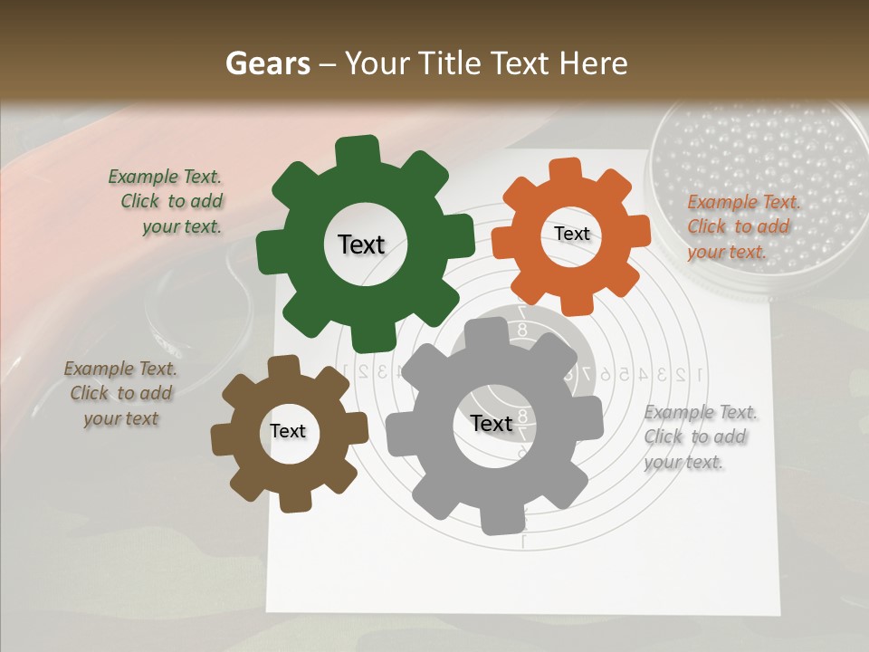 Box Air Bullet PowerPoint Template