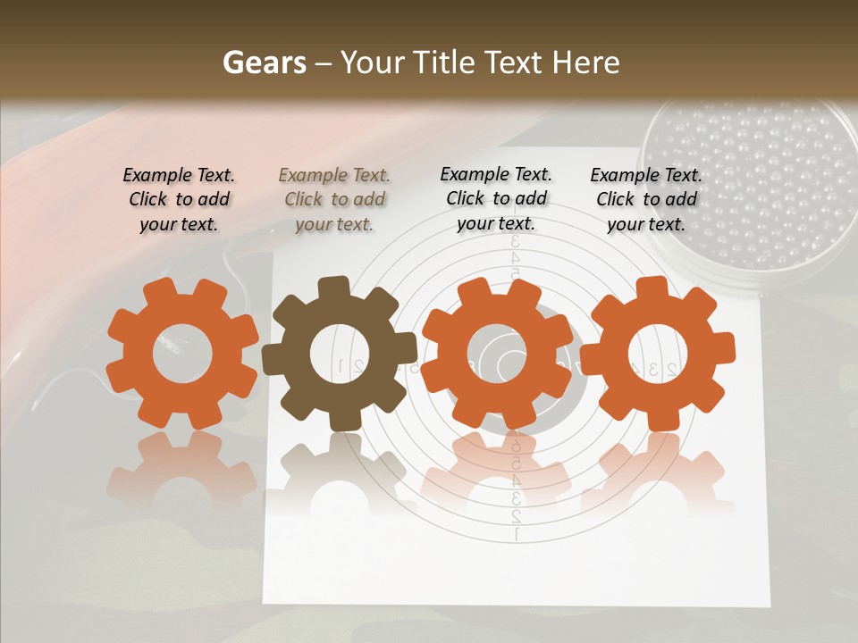 Box Air Bullet PowerPoint Template