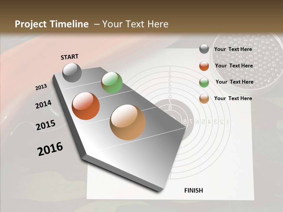 Box Air Bullet PowerPoint Template