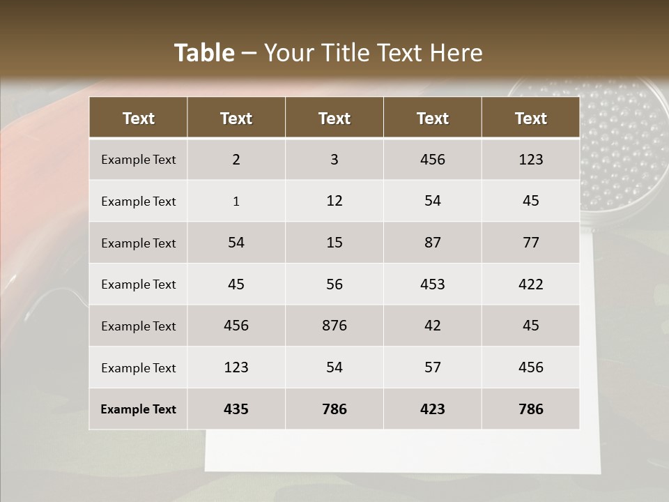 Box Air Bullet PowerPoint Template