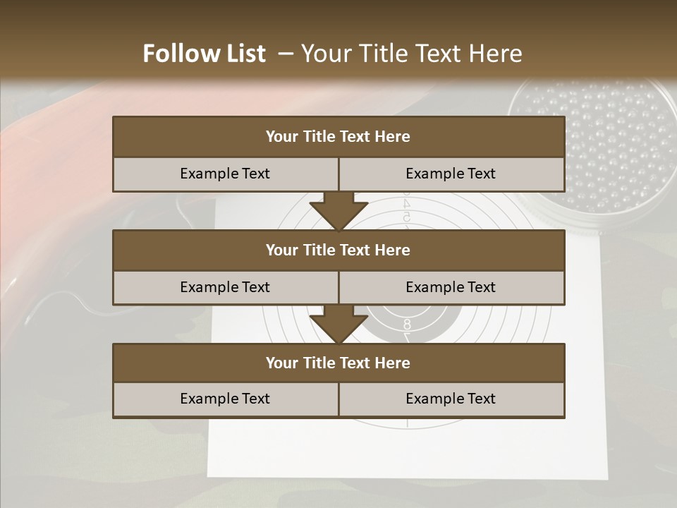 Box Air Bullet PowerPoint Template