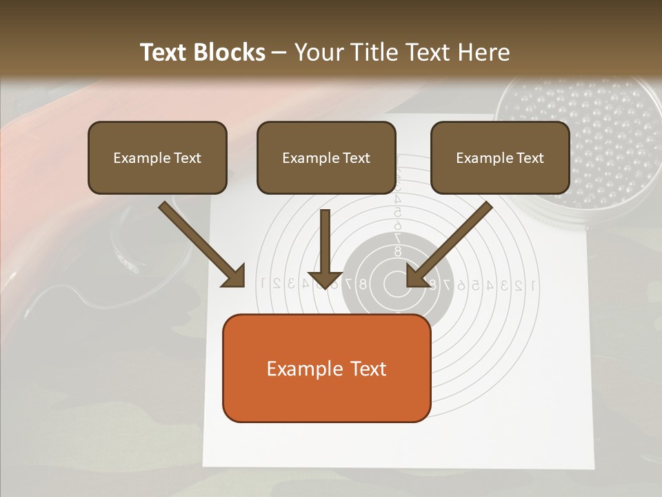 Box Air Bullet PowerPoint Template