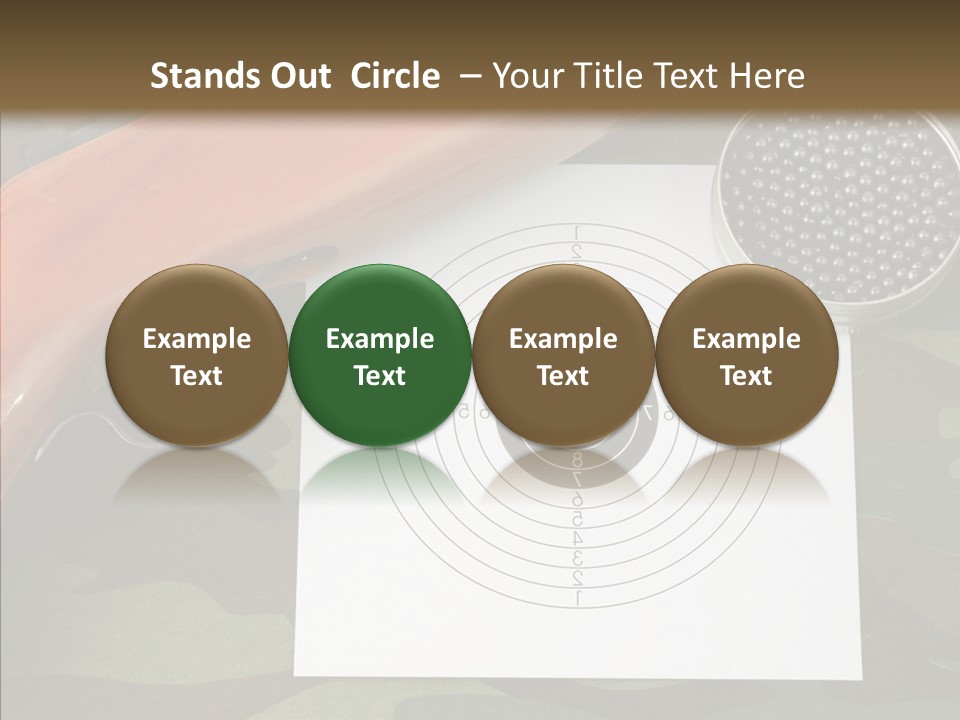 Box Air Bullet PowerPoint Template