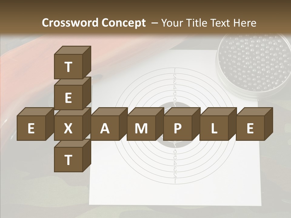 Box Air Bullet PowerPoint Template