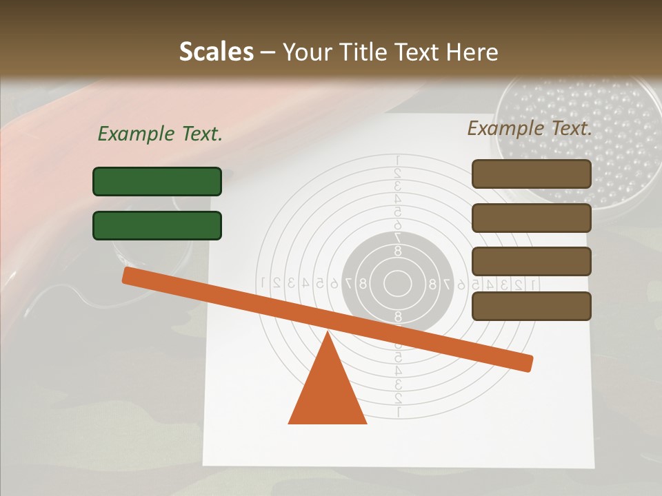 Box Air Bullet PowerPoint Template