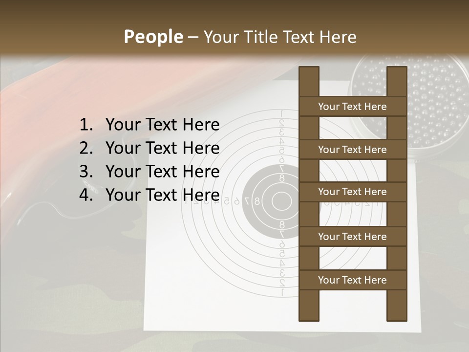 Box Air Bullet PowerPoint Template