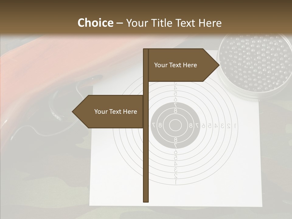 Box Air Bullet PowerPoint Template