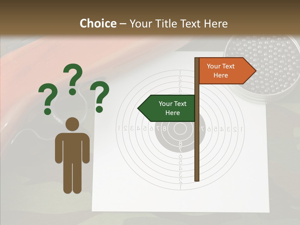 Box Air Bullet PowerPoint Template