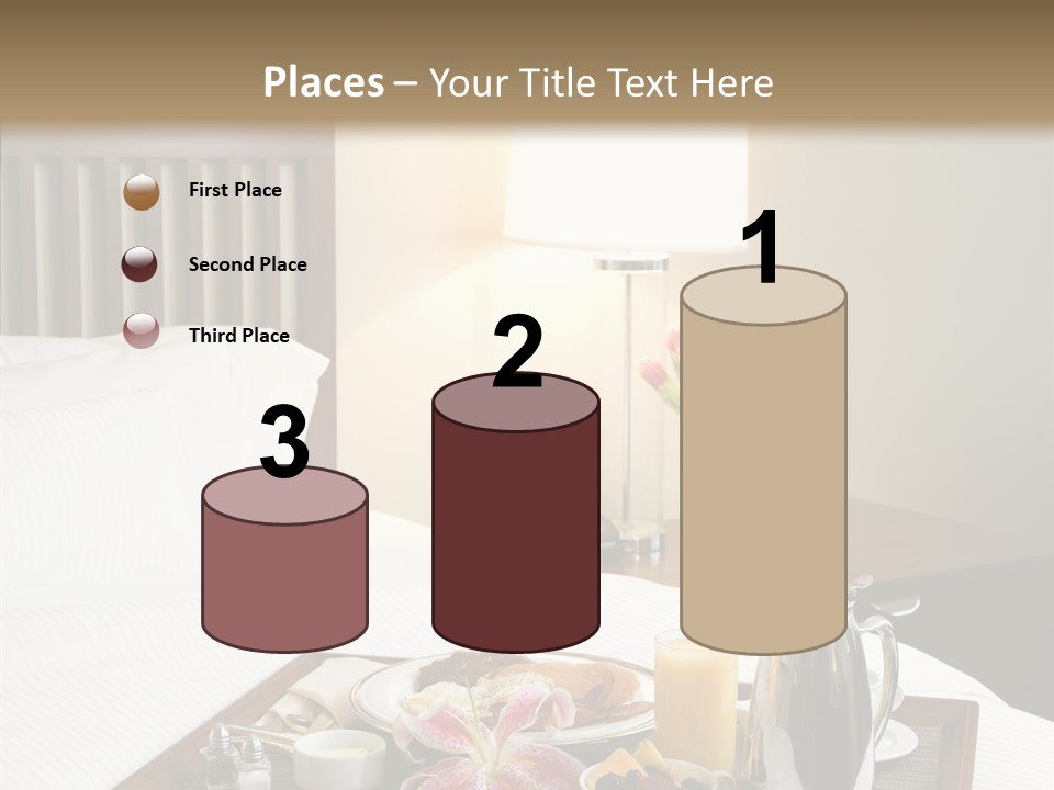 Morning Tea Tray PowerPoint Template