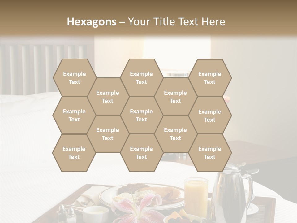 Morning Tea Tray PowerPoint Template