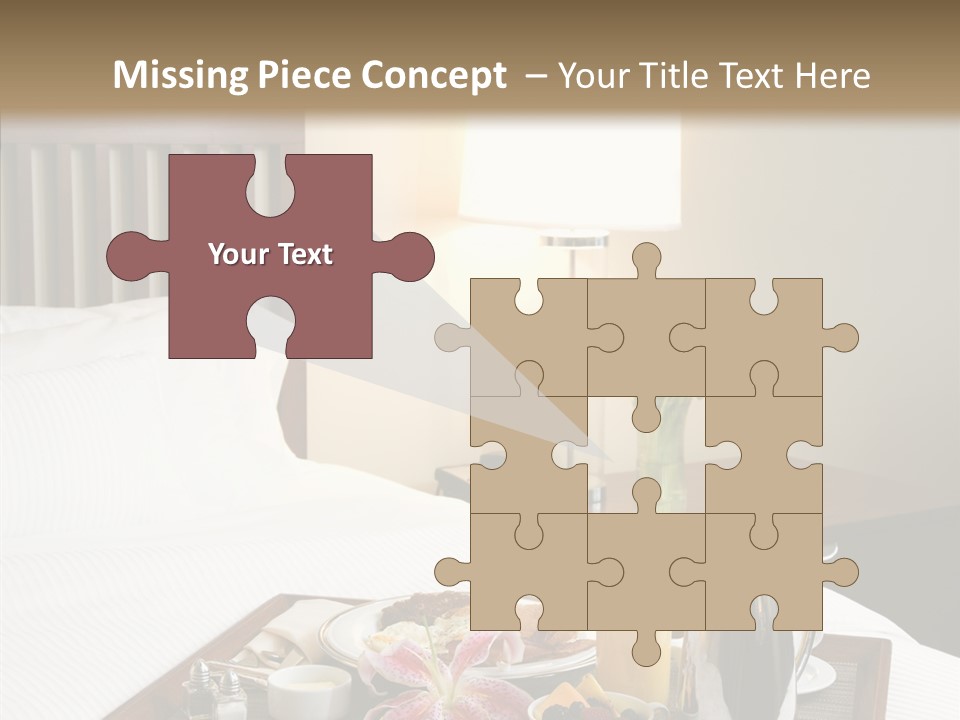 Morning Tea Tray PowerPoint Template