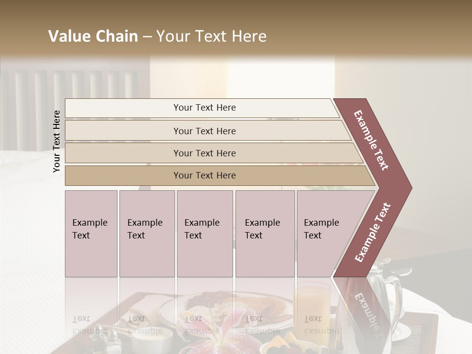 Morning Tea Tray PowerPoint Template