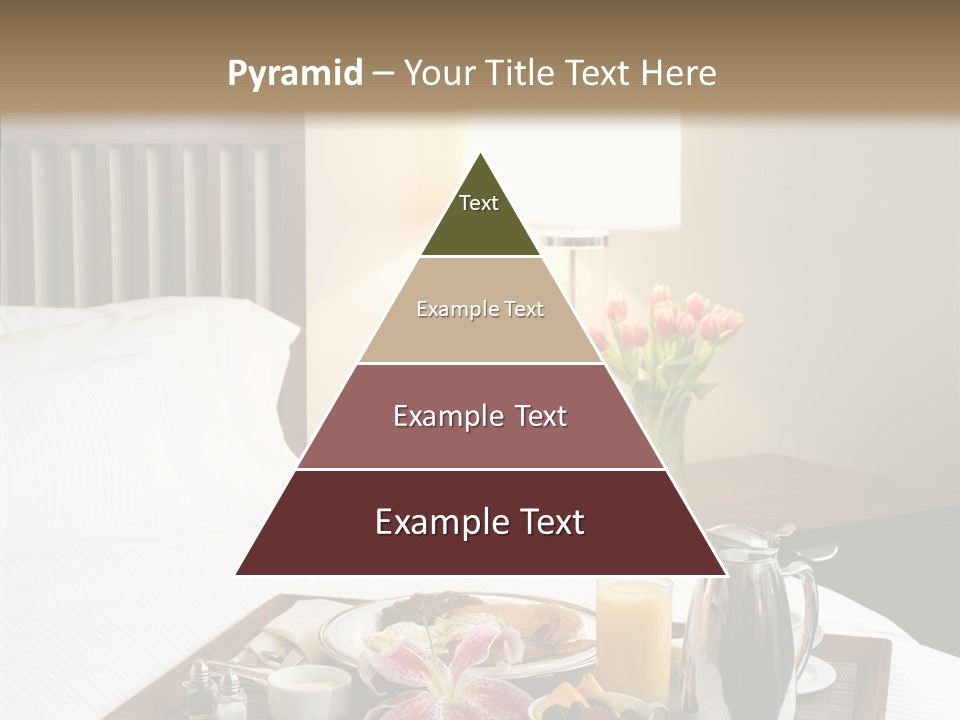Morning Tea Tray PowerPoint Template