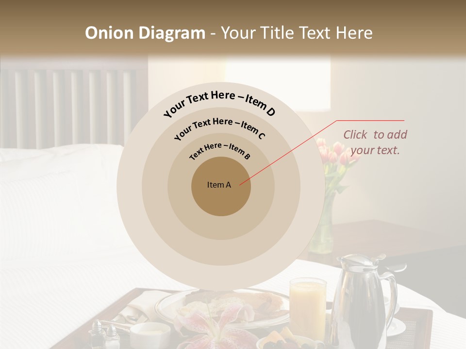 Morning Tea Tray PowerPoint Template