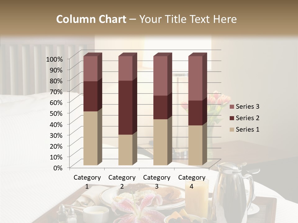 Morning Tea Tray PowerPoint Template