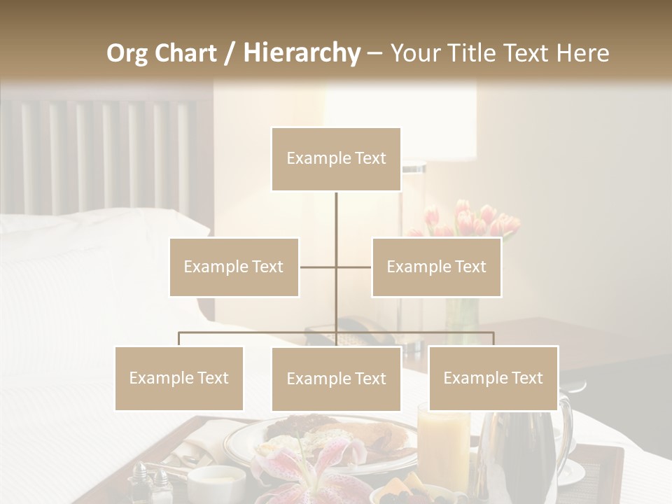 Morning Tea Tray PowerPoint Template