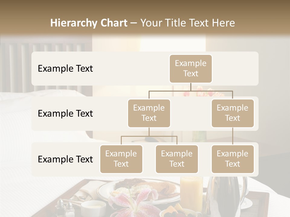 Morning Tea Tray PowerPoint Template