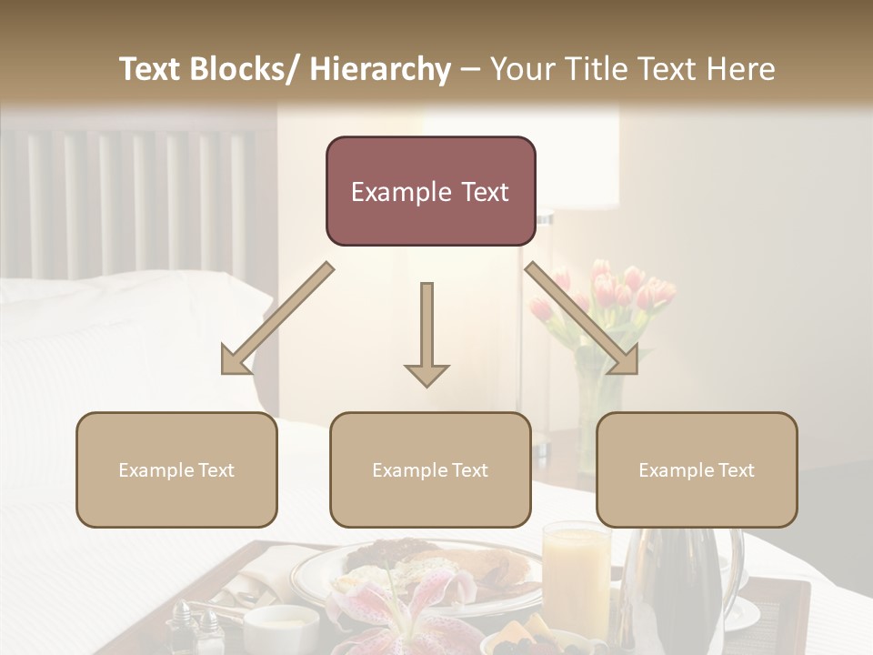 Morning Tea Tray PowerPoint Template